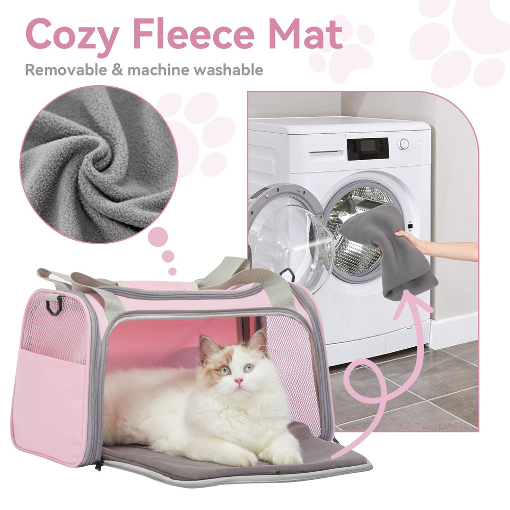 Petsfit washable mat removable for easy cleanup between trips