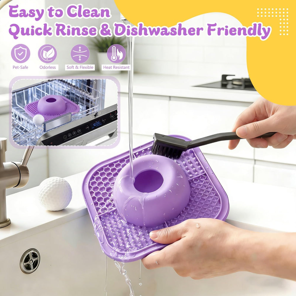 PetsHome dishwasher-safe design simplifies post-meal cleanup