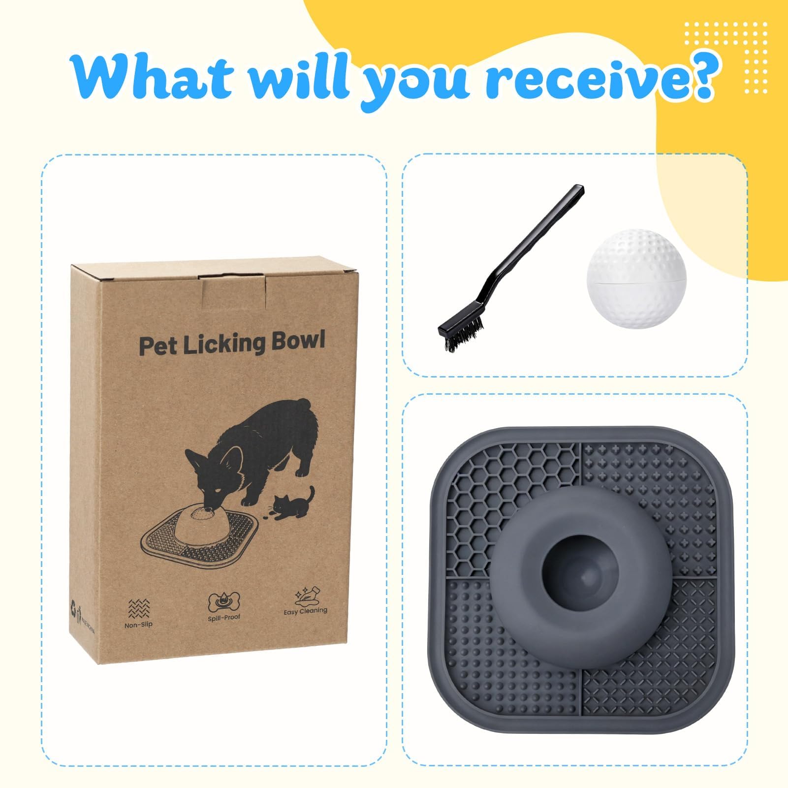 PetsHome removable ball for easy cleaning and quick maintenance.