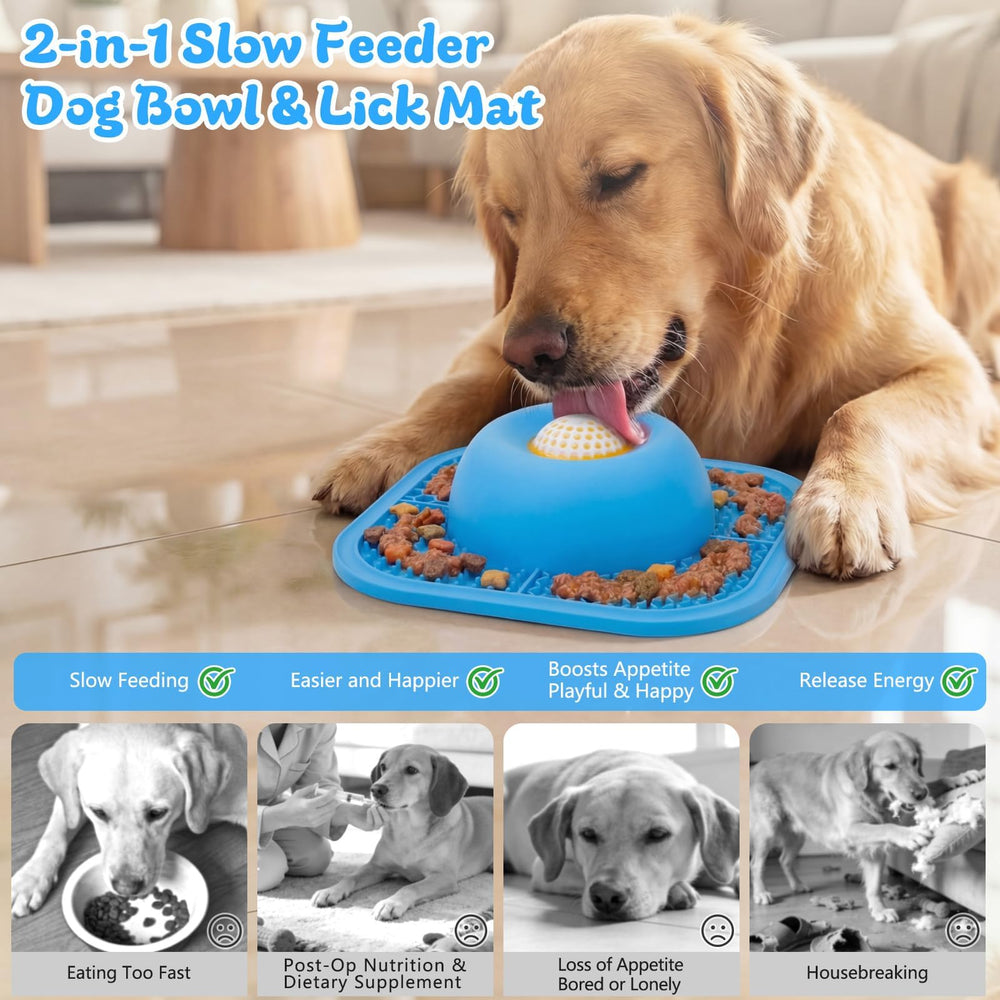 PetsHome rolling ball in lick mat encourages licking and active hydration.