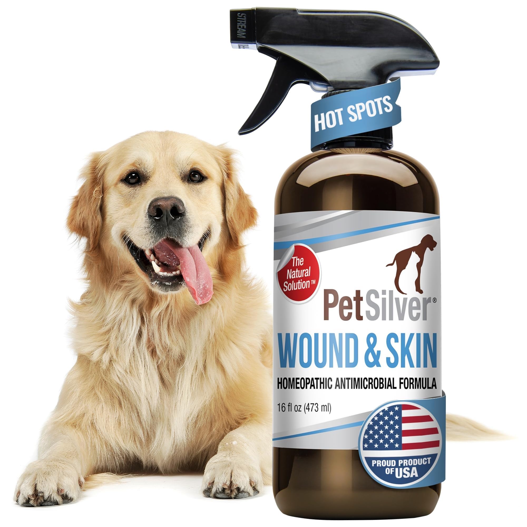 PetSilver daily-use spray for ongoing skin comfort
