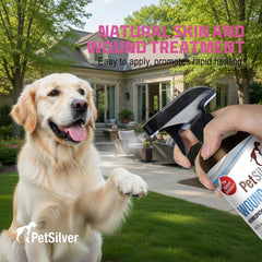 PetSilver hot-spot spray for dogs soothing itching skin