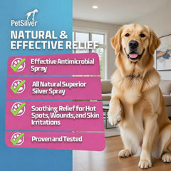 PetSilver skin-care spray for cats relieving irritation