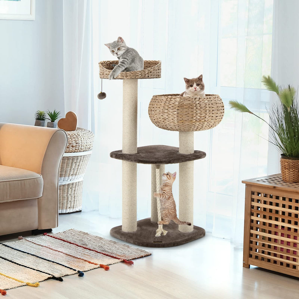 PETSITE easy-assembly design with included accessories for quick setup.