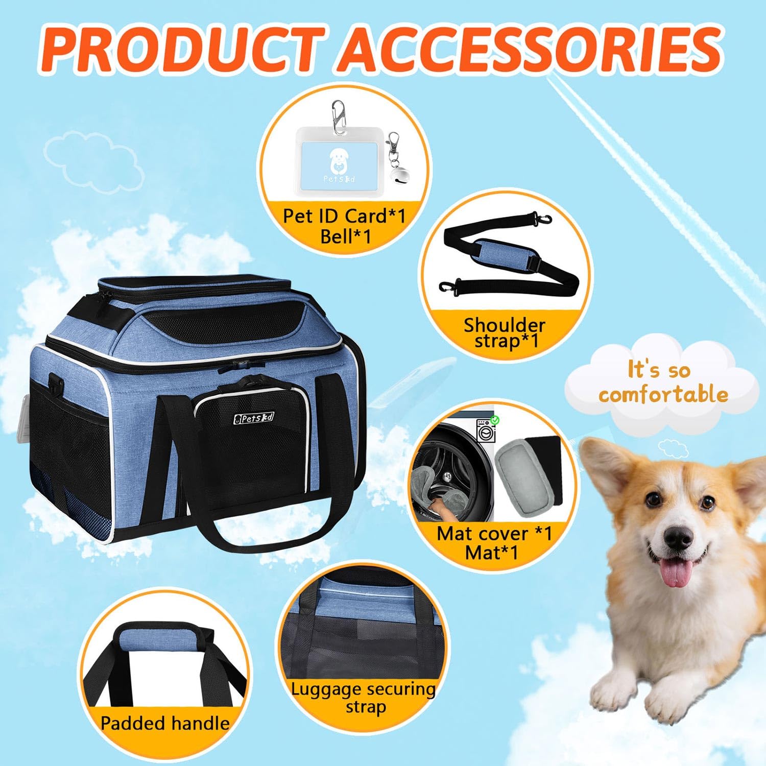 Petskd anti-scratch mesh reinforced for long-lasting use