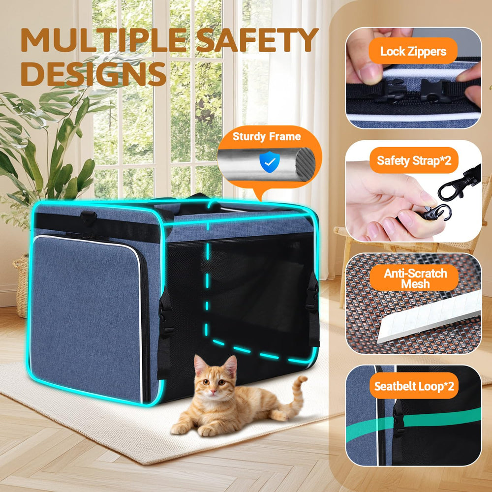 Petskd litter box with lid is leak-proof and easy to clean