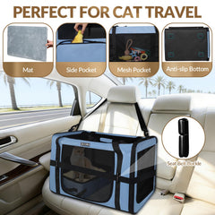 Petskd extra large carrier folded flat for easy storage