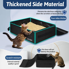 Petskd leakproof design with zipper lid helps contain odors during travel