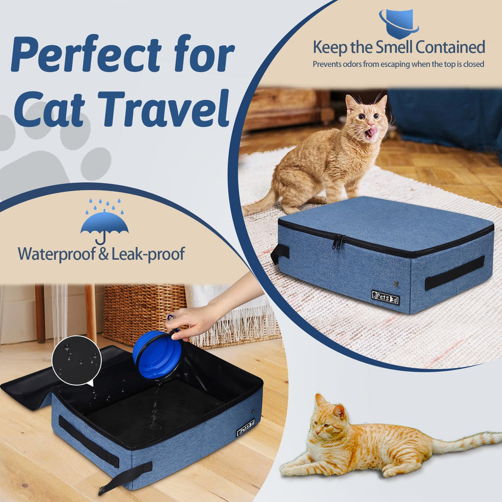 Petskd litter box body made from durable oxford cloth