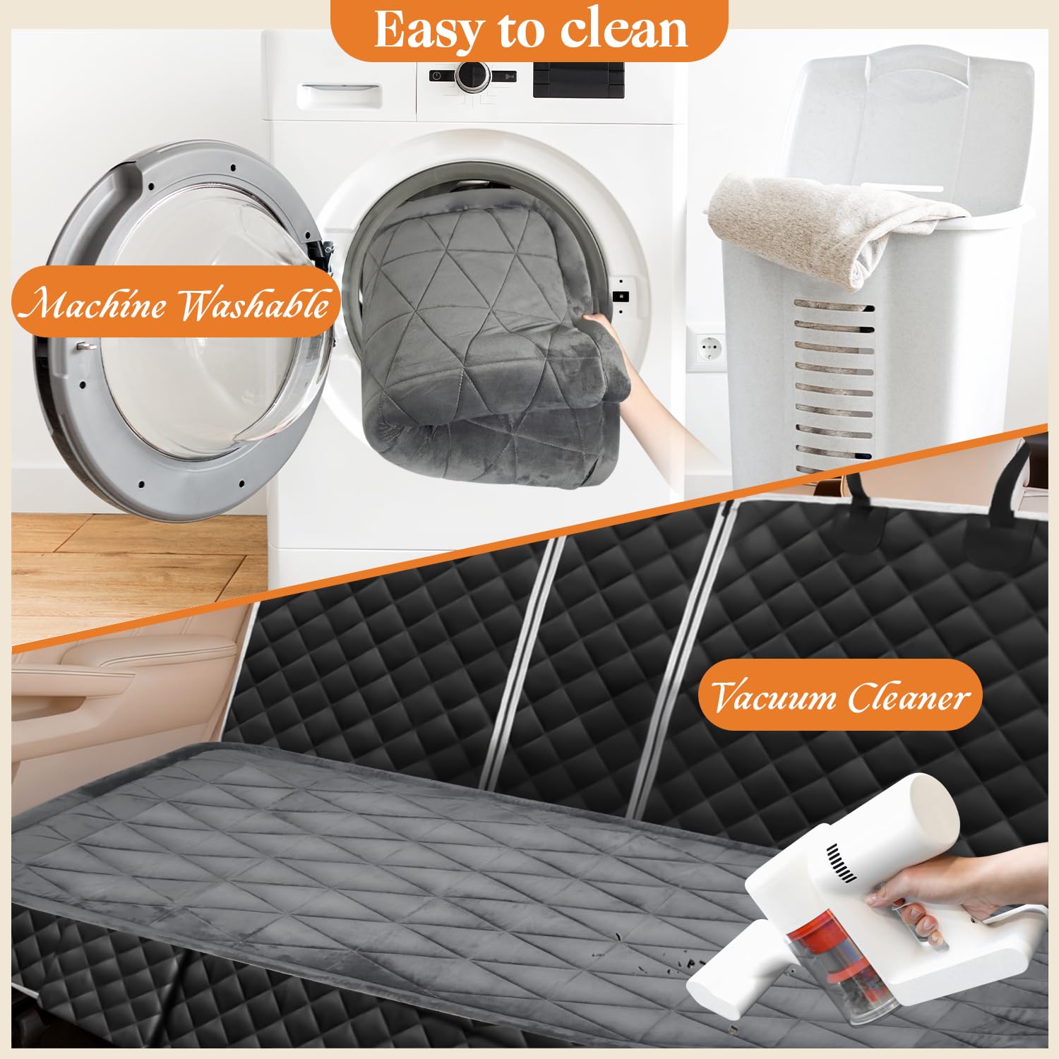 Petskd portable back-seat bed folds for storage and on-the-go adventures