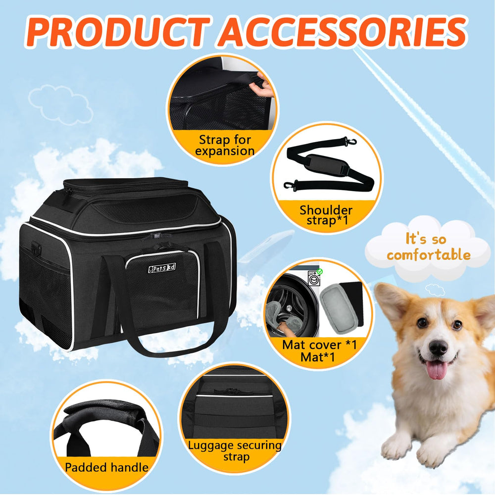 Petskd sturdy frame prevents sagging with a rigid inner support