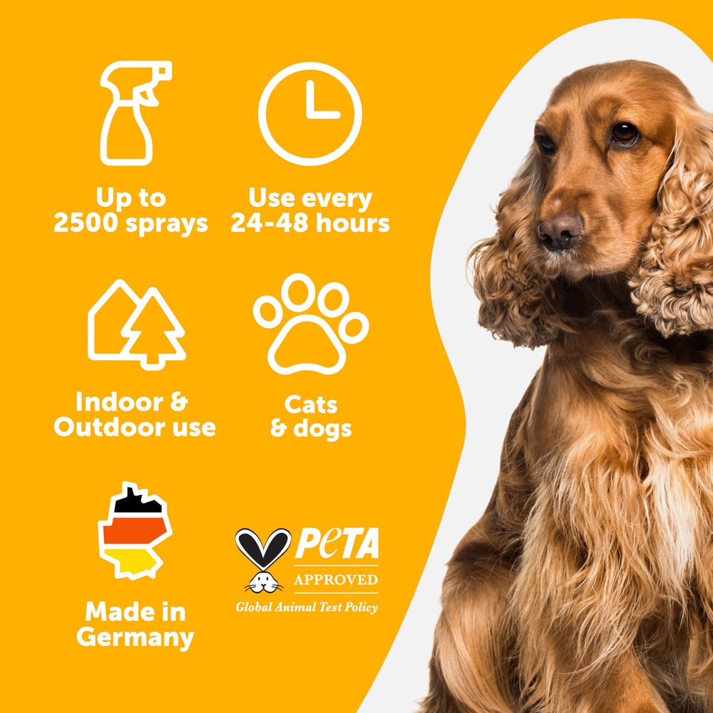 Petsly Scent-based training spray helps deter unwanted marking