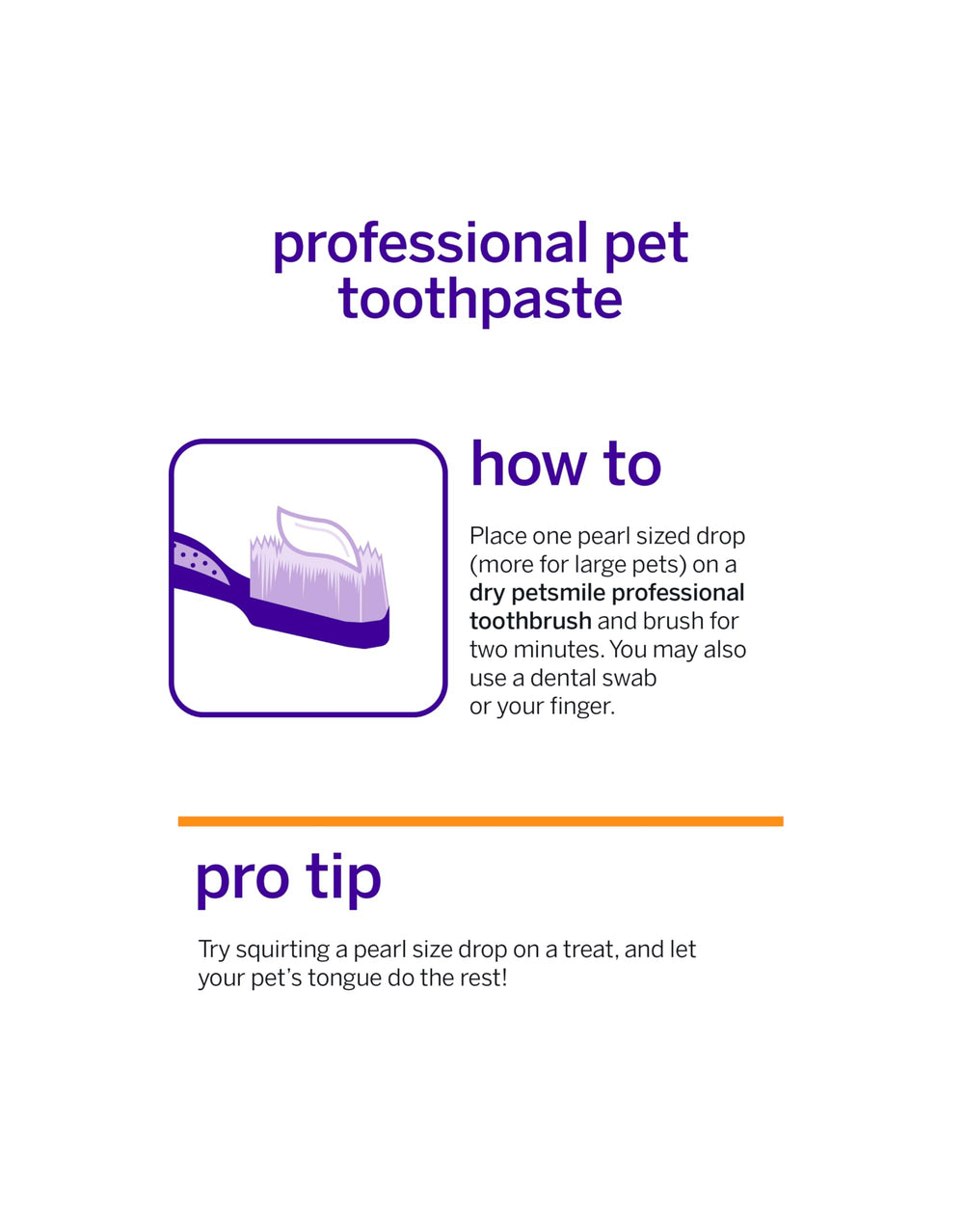 Petsmile Professional paste daily routine visual aiding easy care.