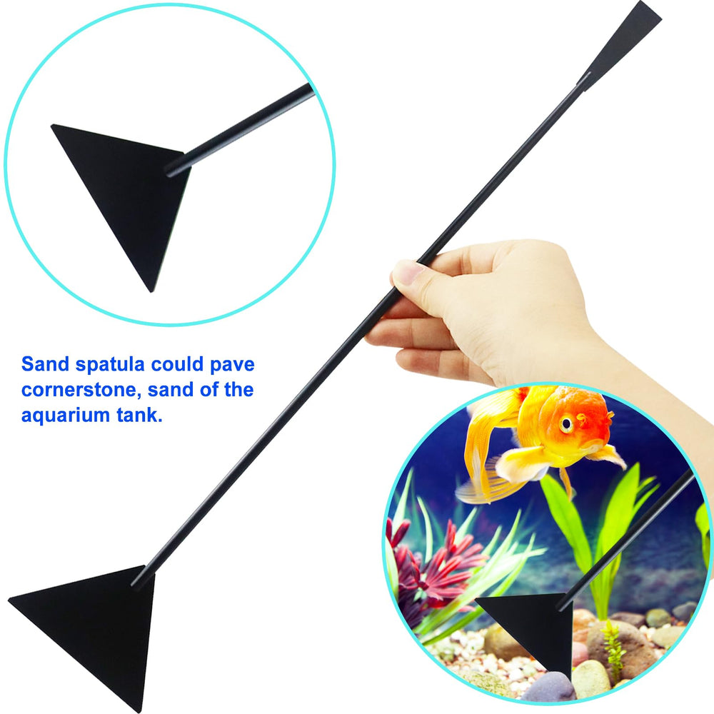 Petsocie straight tweezers for planting delicate aquatic plants.