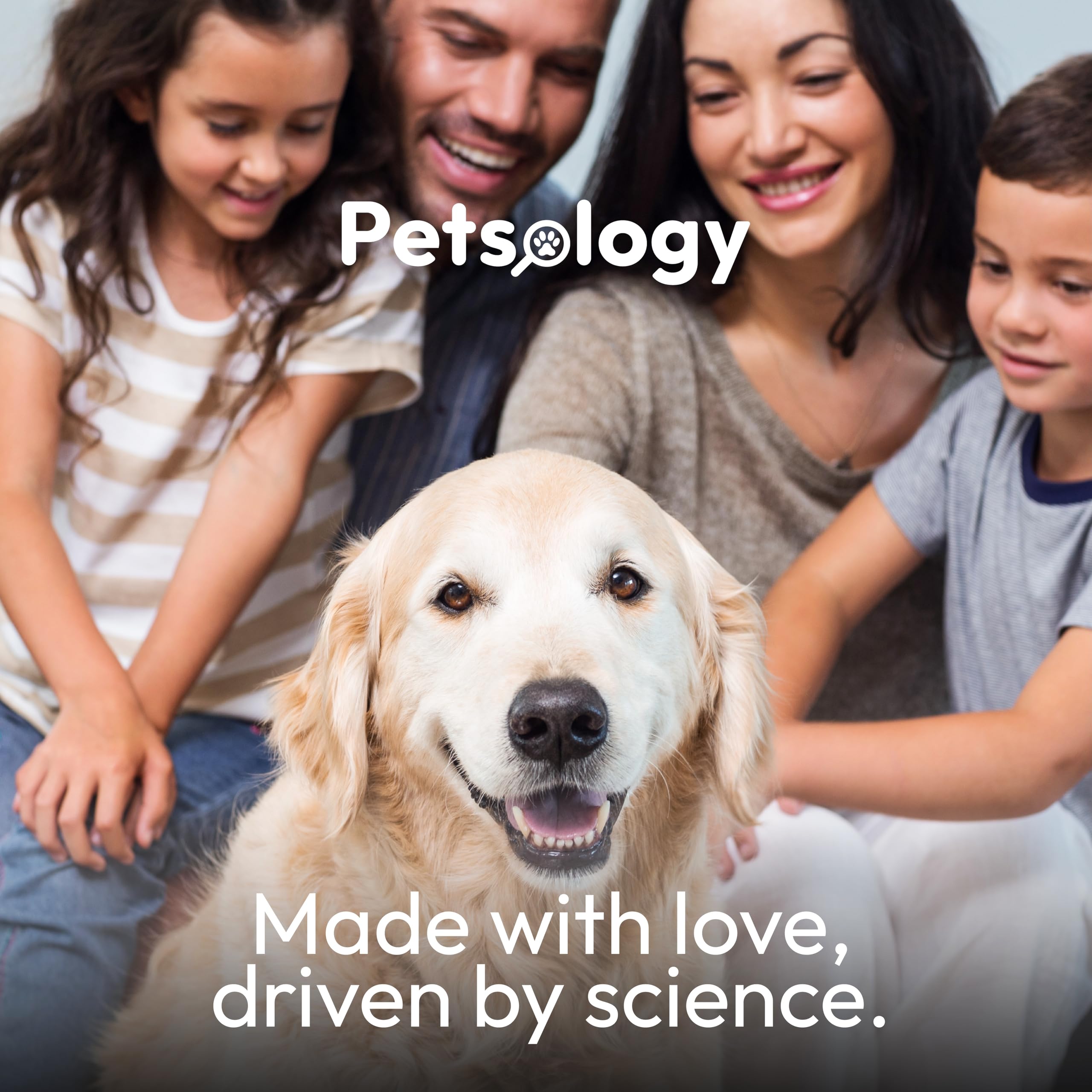 Petsology digestive enzymes icon; signals enzyme support in chews.