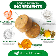 Petsology hip joint chews ingredients panel close-up