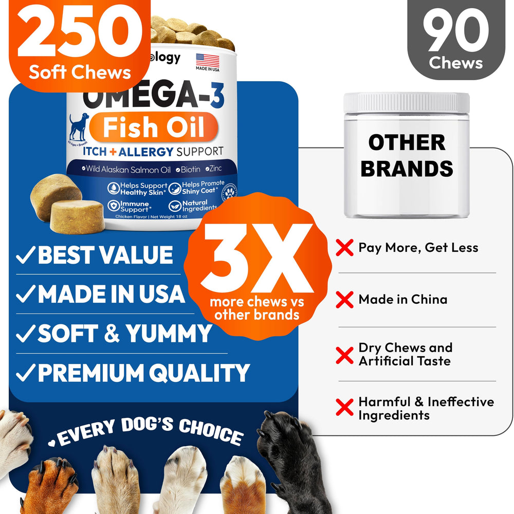 Petsology Omega 3 for Dogs chews Coat-gloss demonstrates nourishment for a radiant coat
