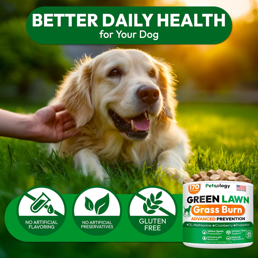 Petsology USA-made facility label communicates safety standards.