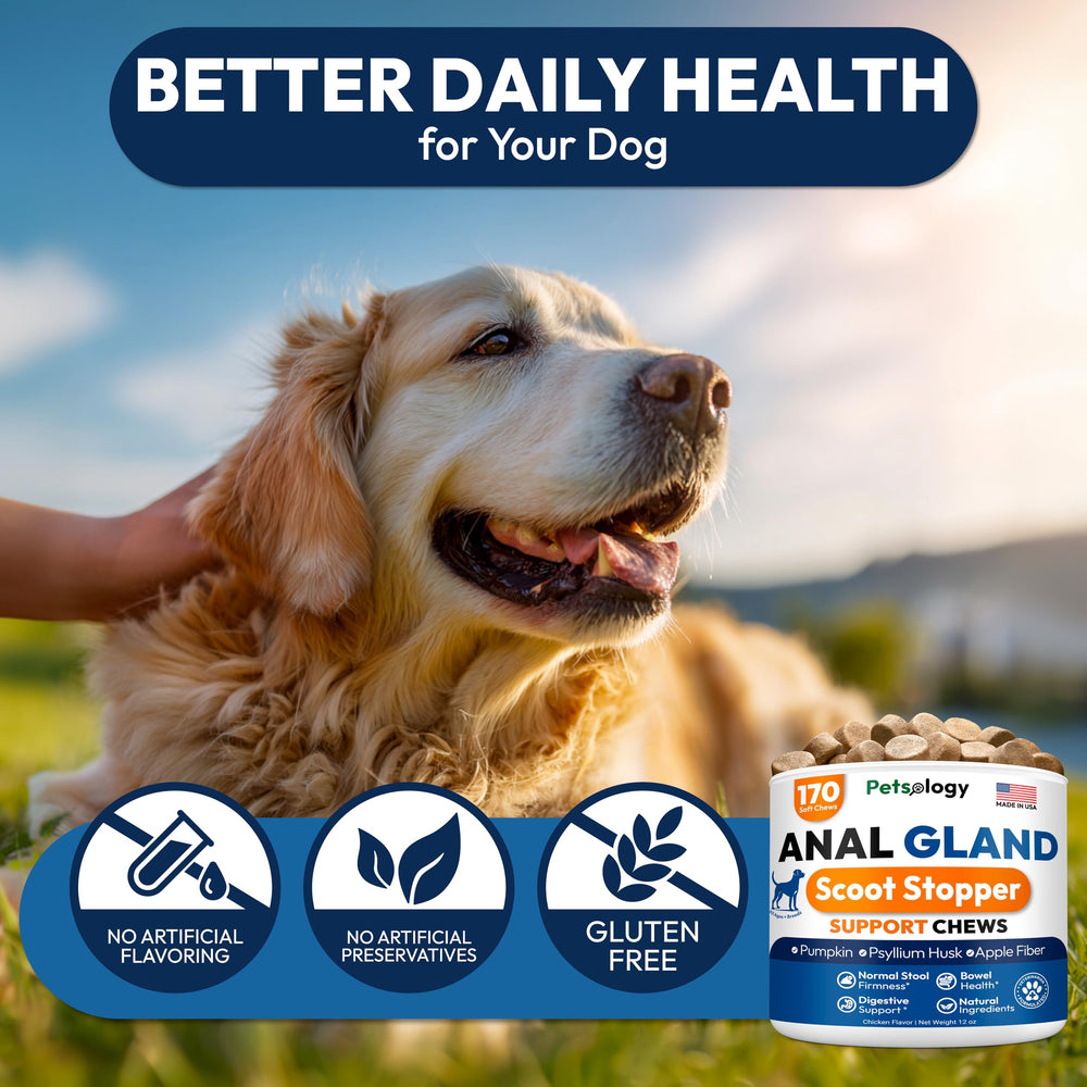 Petsology USA-made seal; emphasizes domestic production.