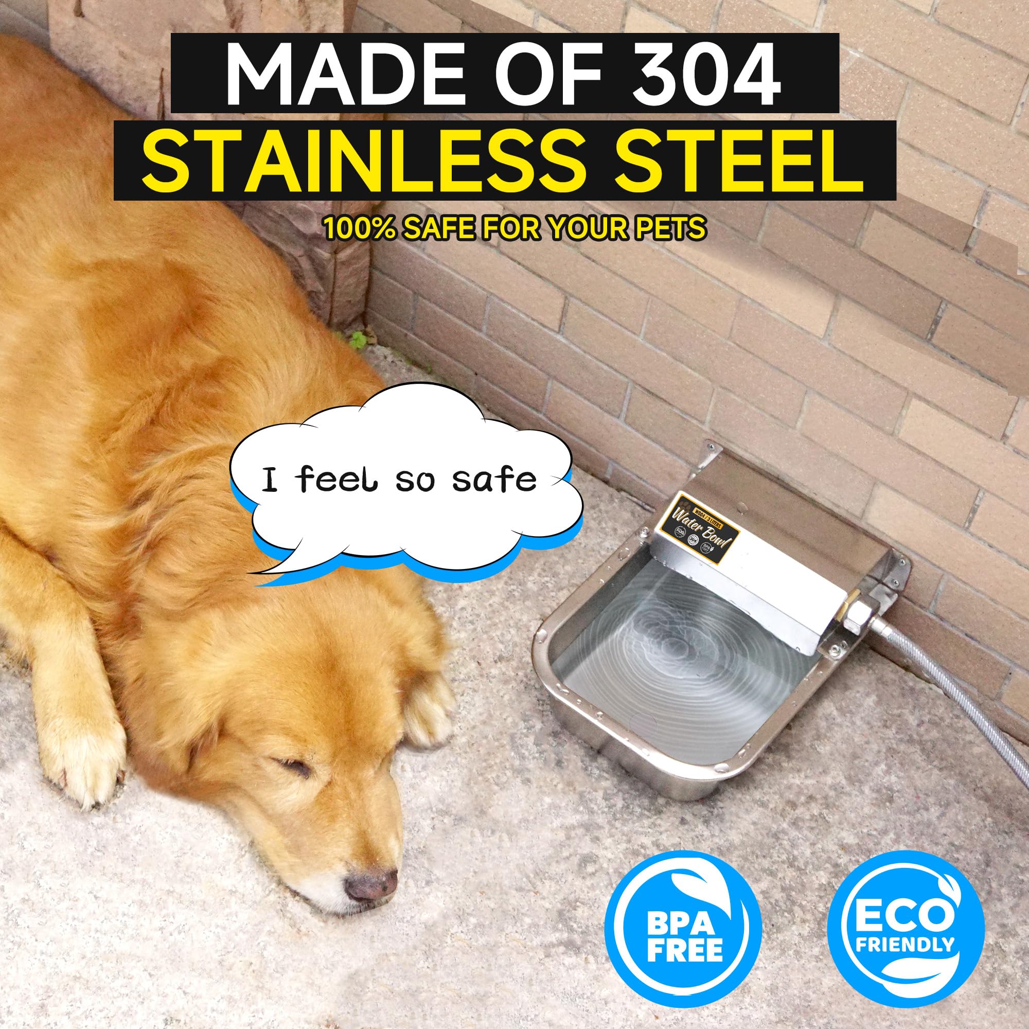 PETSOLON buoyancy-controlled flow delivers steady water without electricity.