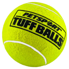 PetSport Giant Tuff Ball in car for quick fetch during trips