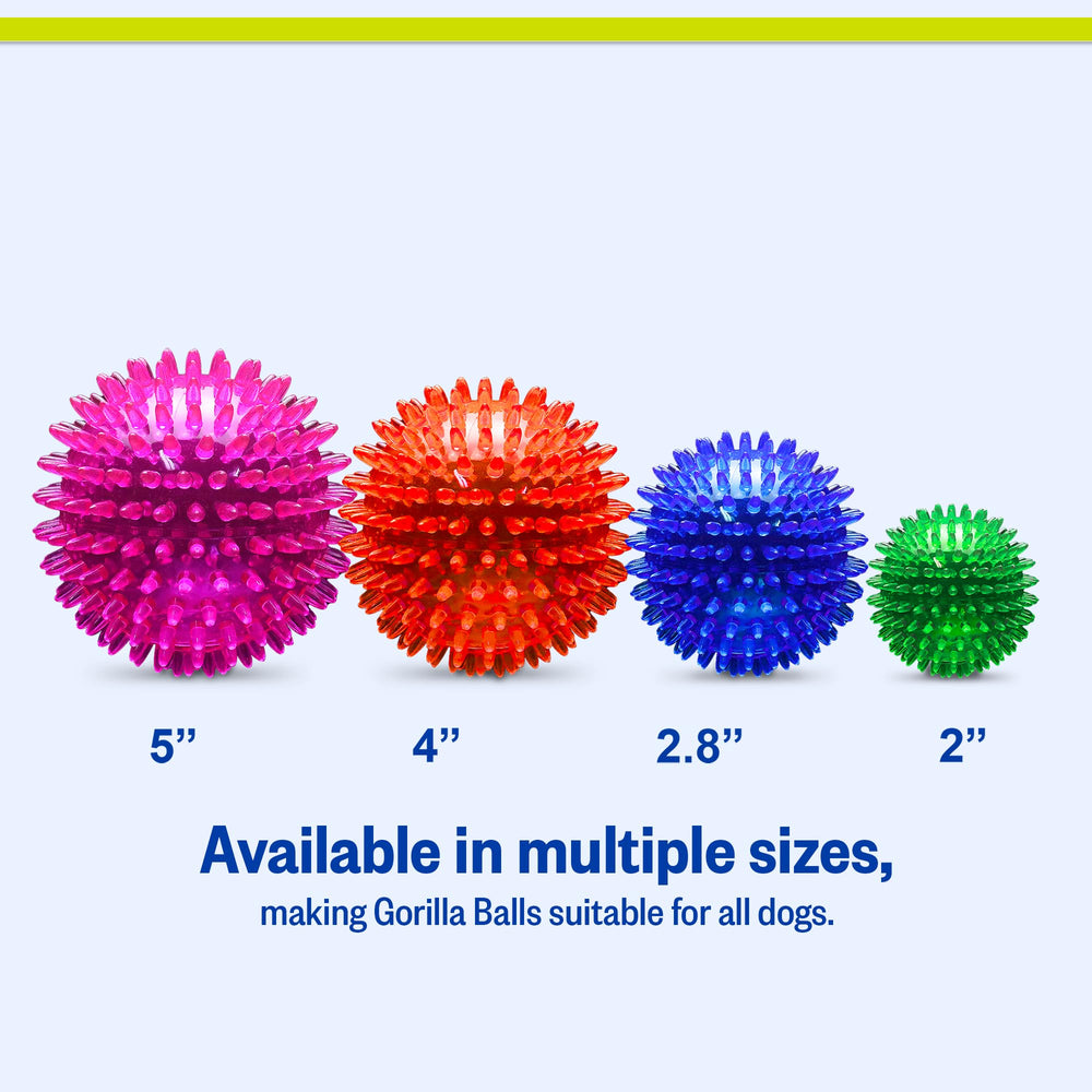 PetSport Gorilla Spiky Ball is non-toxic and safety-certified.