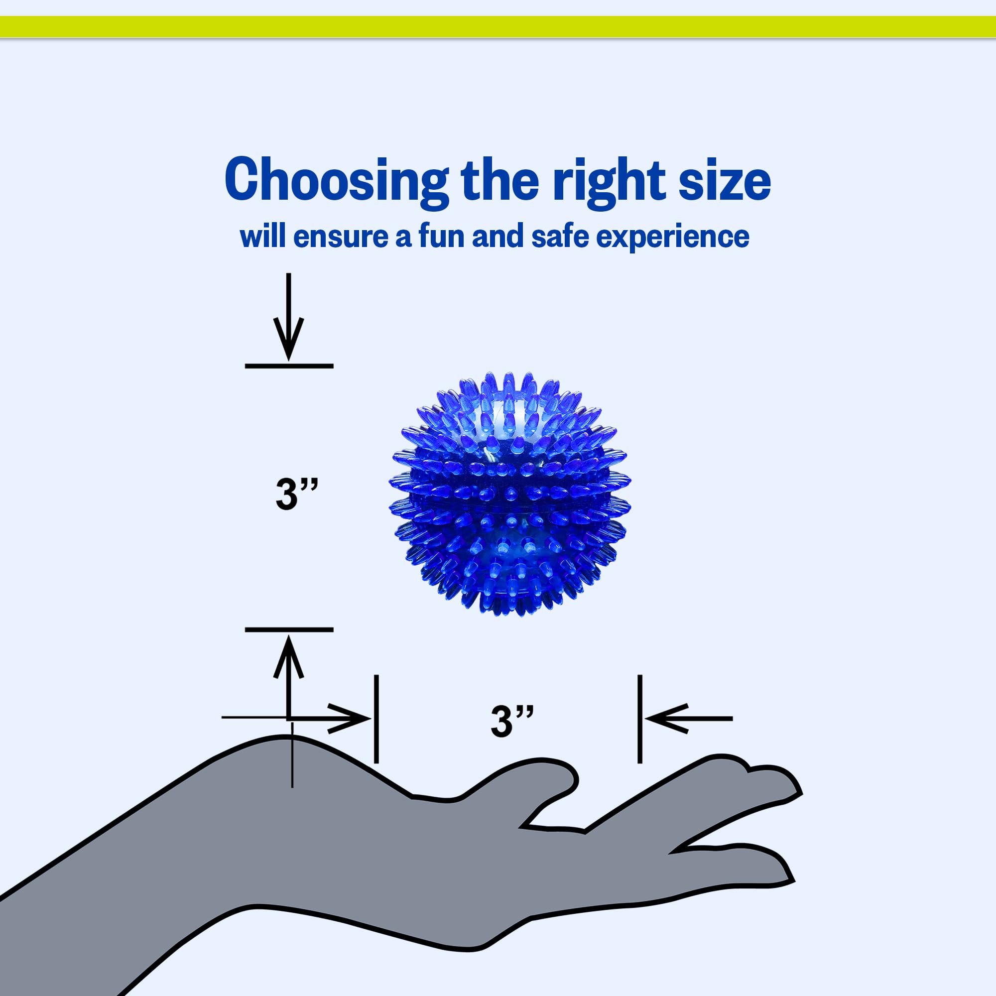 PetSport Gorilla Spiky Ball supports puppy training and focus.