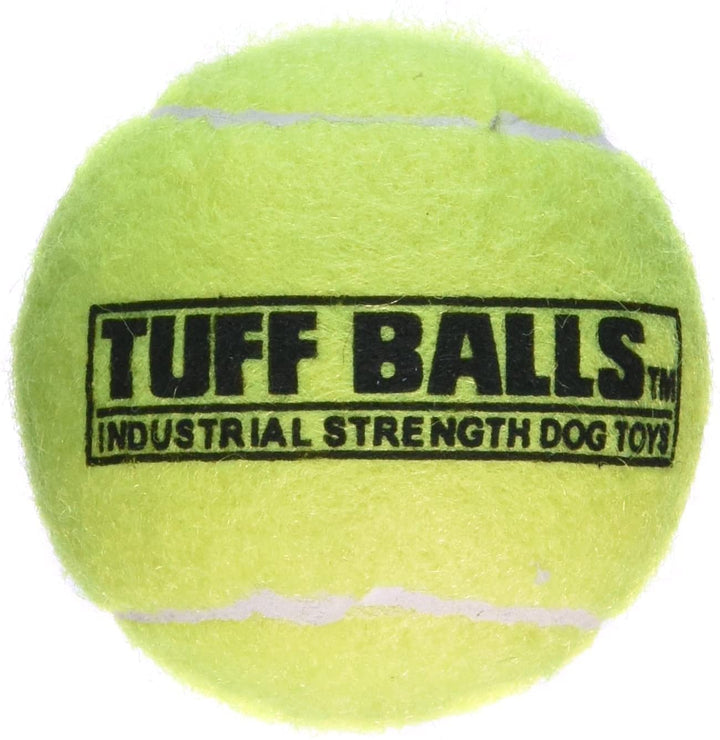 PetSport Tuff Ball medium 2.5-inch pack ready for durable fetch sessions.