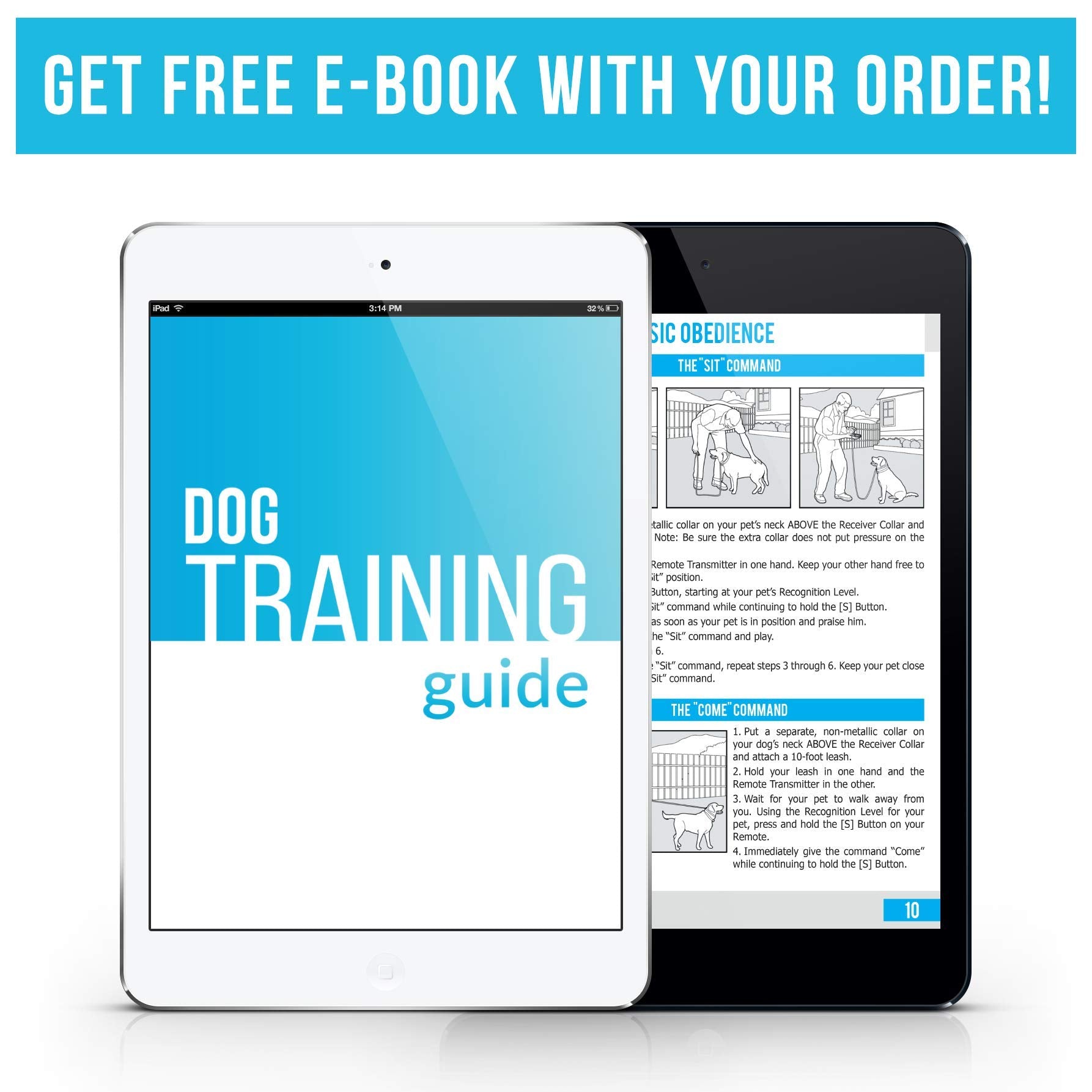 PetSpy 16-levels graphic illustrating customizable training intensity.
