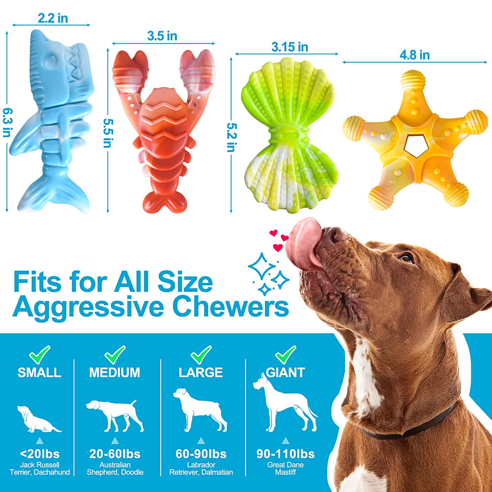 PETSTA lobster dog chew toy designed for tough chewers, resistant and satisfying.