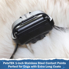 PetsTEK compatibility chart for ET, ME, EZ, PE series collars.