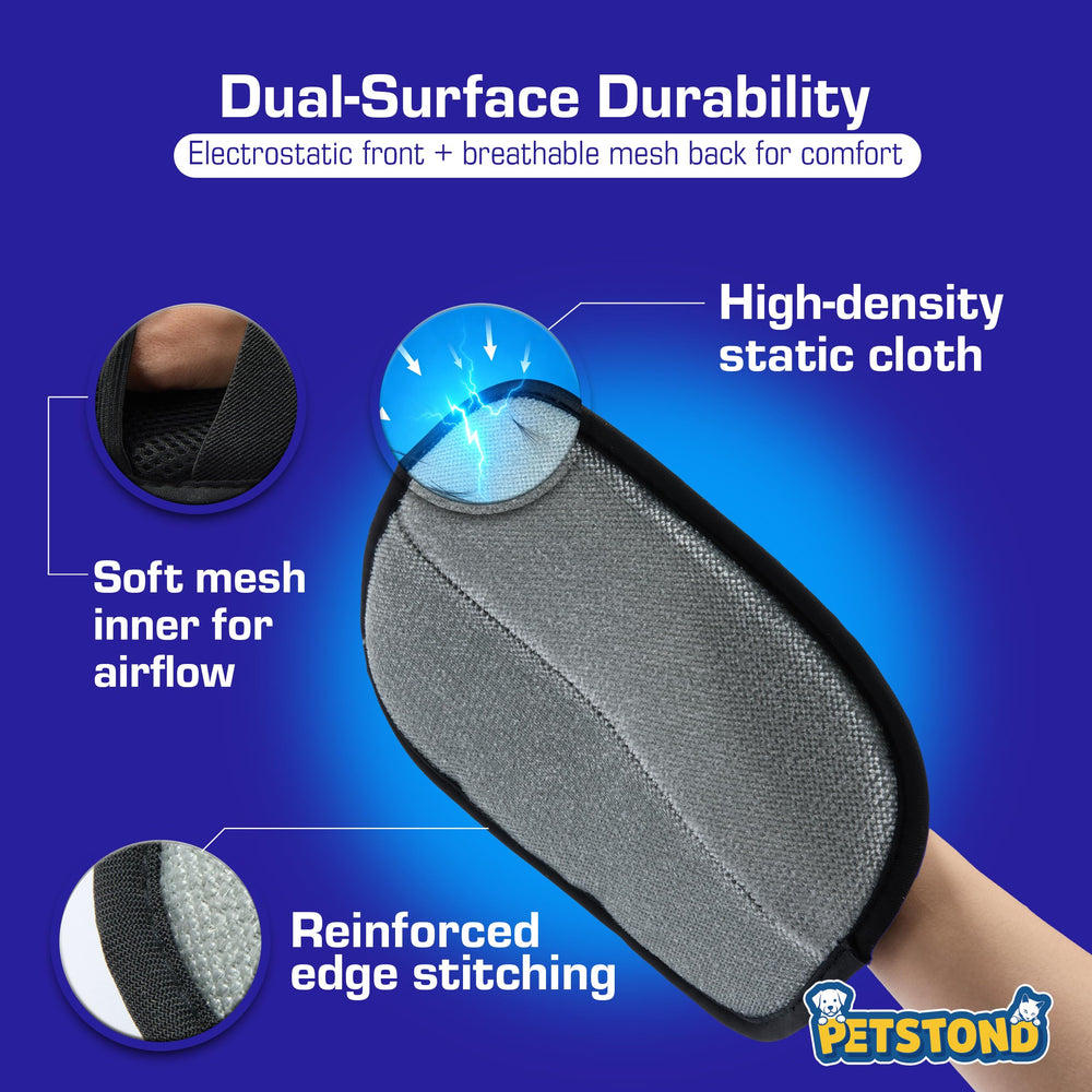 PETSTOND Compact glove for quick cleanup anywhere.