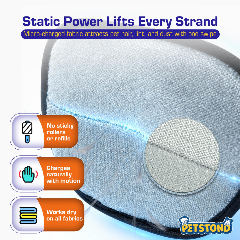 PETSTOND Hair removal on couch and furniture surfaces.