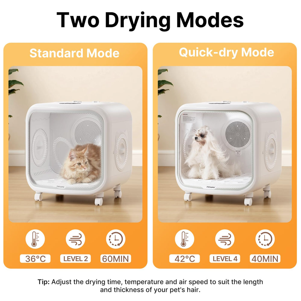 Petsuper removable filter and easy-clean base for simple maintenance