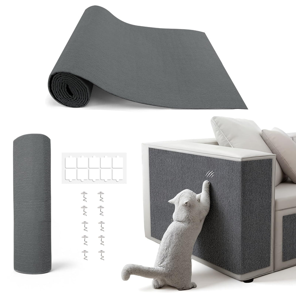 PETSWEET cat scratch furniture protector sofa coverage helps guard your couch from claws.