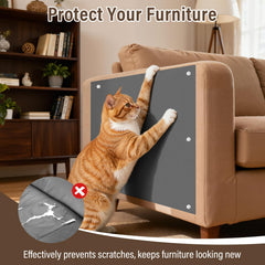 PETSWEET cat scratch mat 5mm durability protects furniture while offering a comfy scratch surface.
