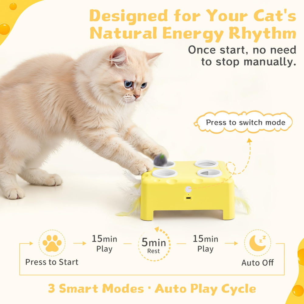 PETSWEET Cheese Box anti-slip base on a smooth floor