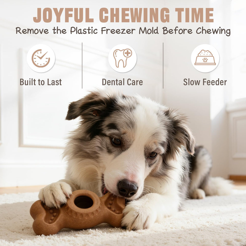 PETSWEET freeze-treat molds provide tasty frozen fillings for long-lasting engagement.