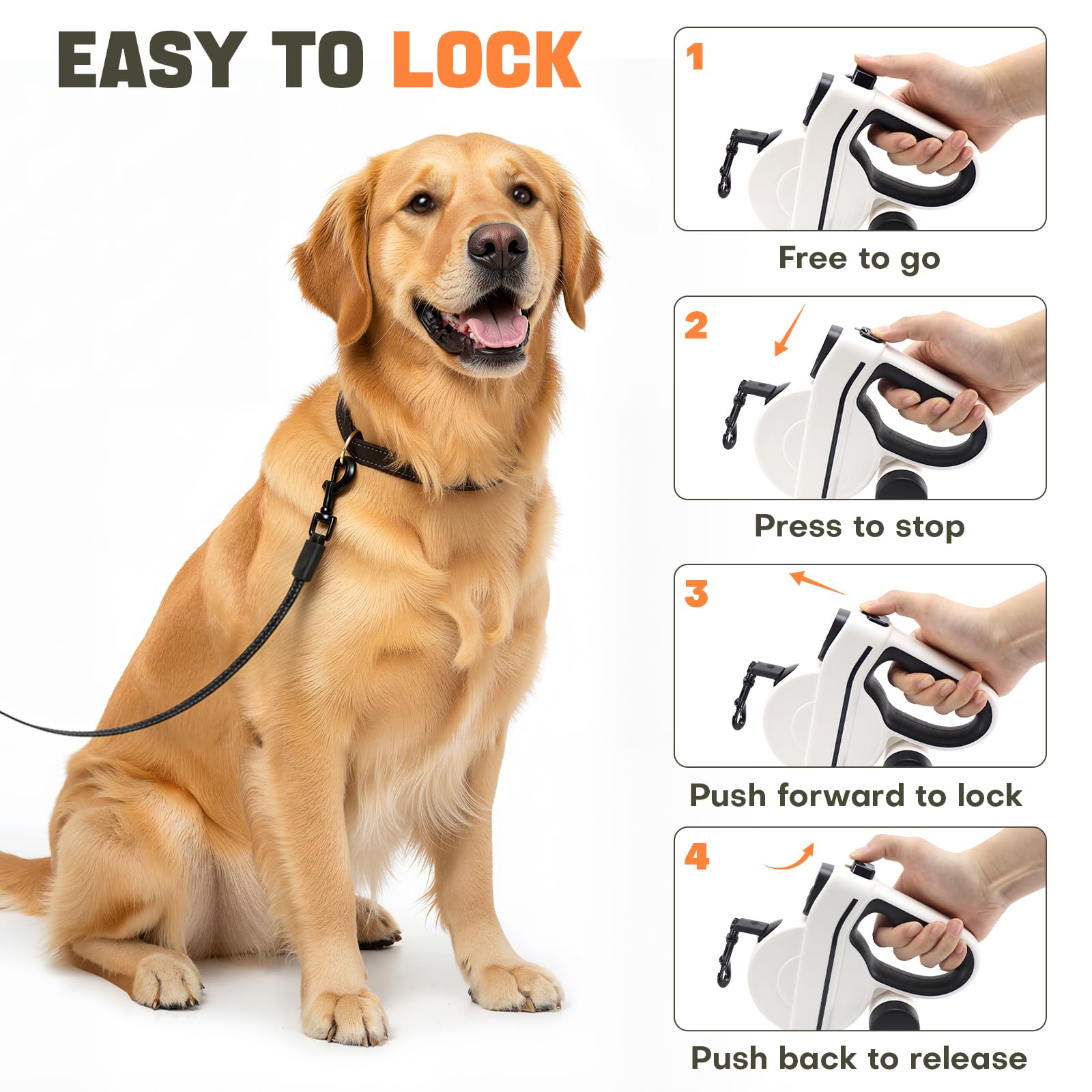 PETSWEET integrated poop bag dispenser keeps walks clean