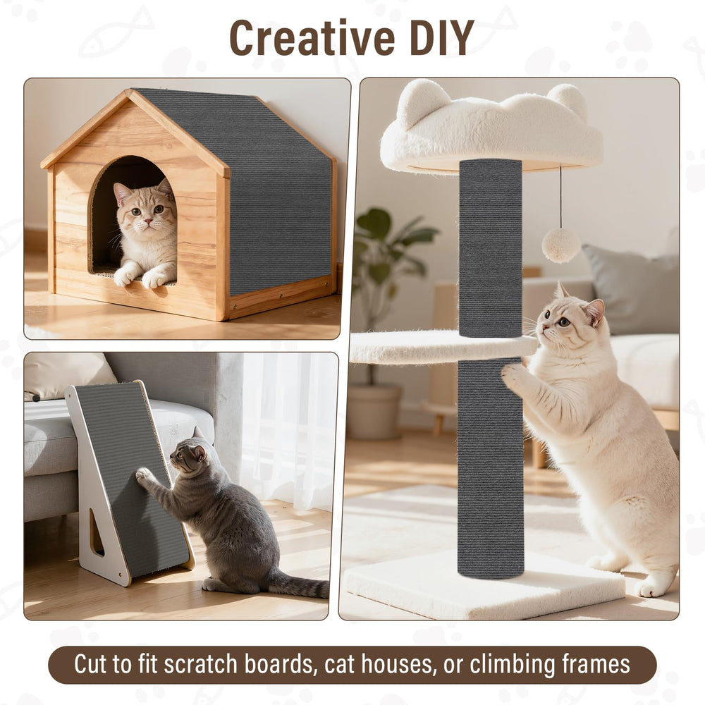 PETSWEET self-adhesive backing enables quick, mess-free installation on sofas, walls, or cat furniture.