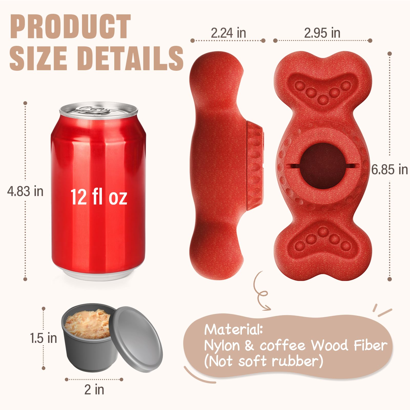 PETSWEET separate treat molds and lids keep frozen treats fresh and mess-free.