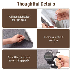 PETSWEET trim-to-fit flexibility lets you shape the scratch pad to corners and edges.