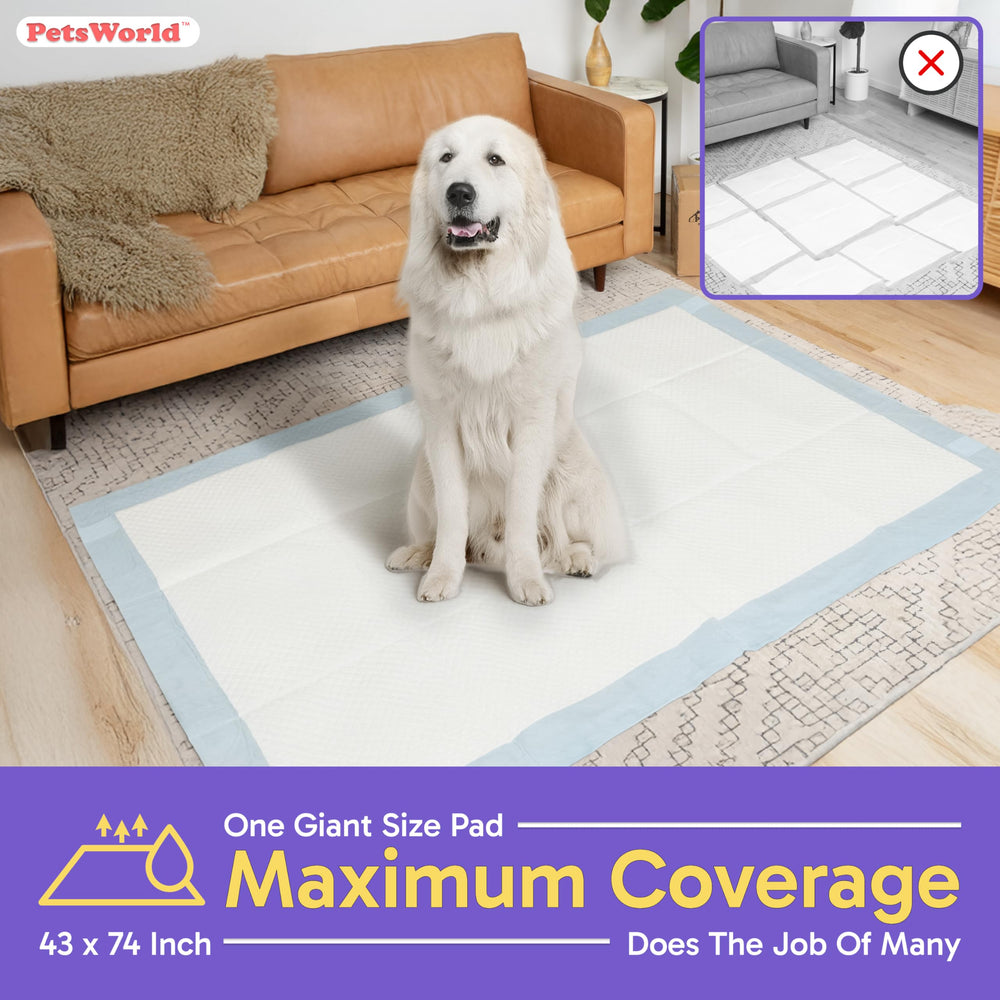 PETSWORLD Five-layer absorption technology locks moisture effectively.