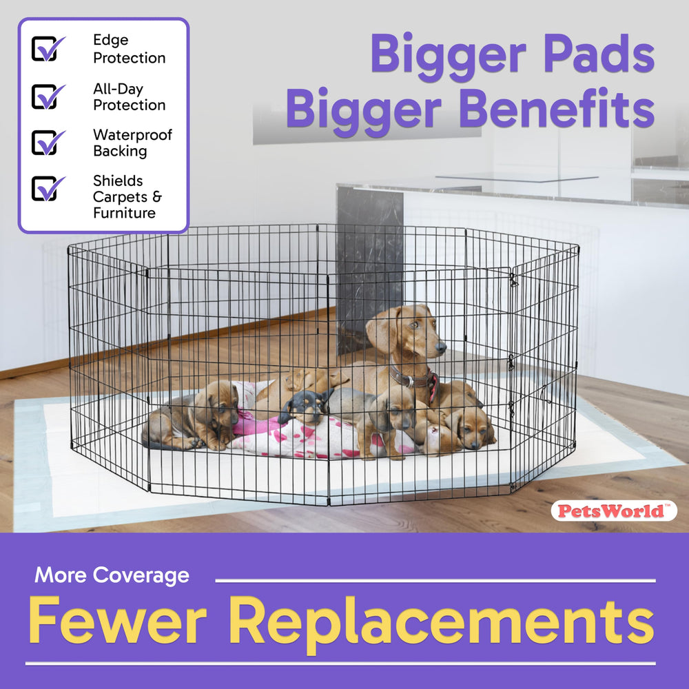 PETSWORLD Odor-neutralizing technology maintains a fresher home environment.