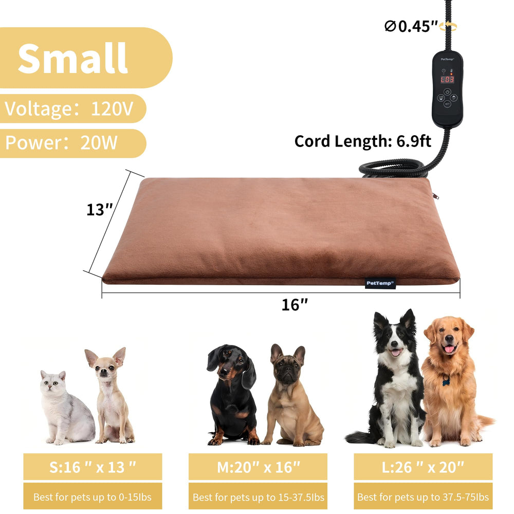 PetTemp chew-resistant cord reduces chewing risk during use