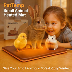 PetTemp cord with chew-protective sleeve for safe pet enclosure.