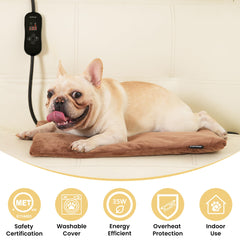 PetTemp timer display shows adjustable auto shut-off options