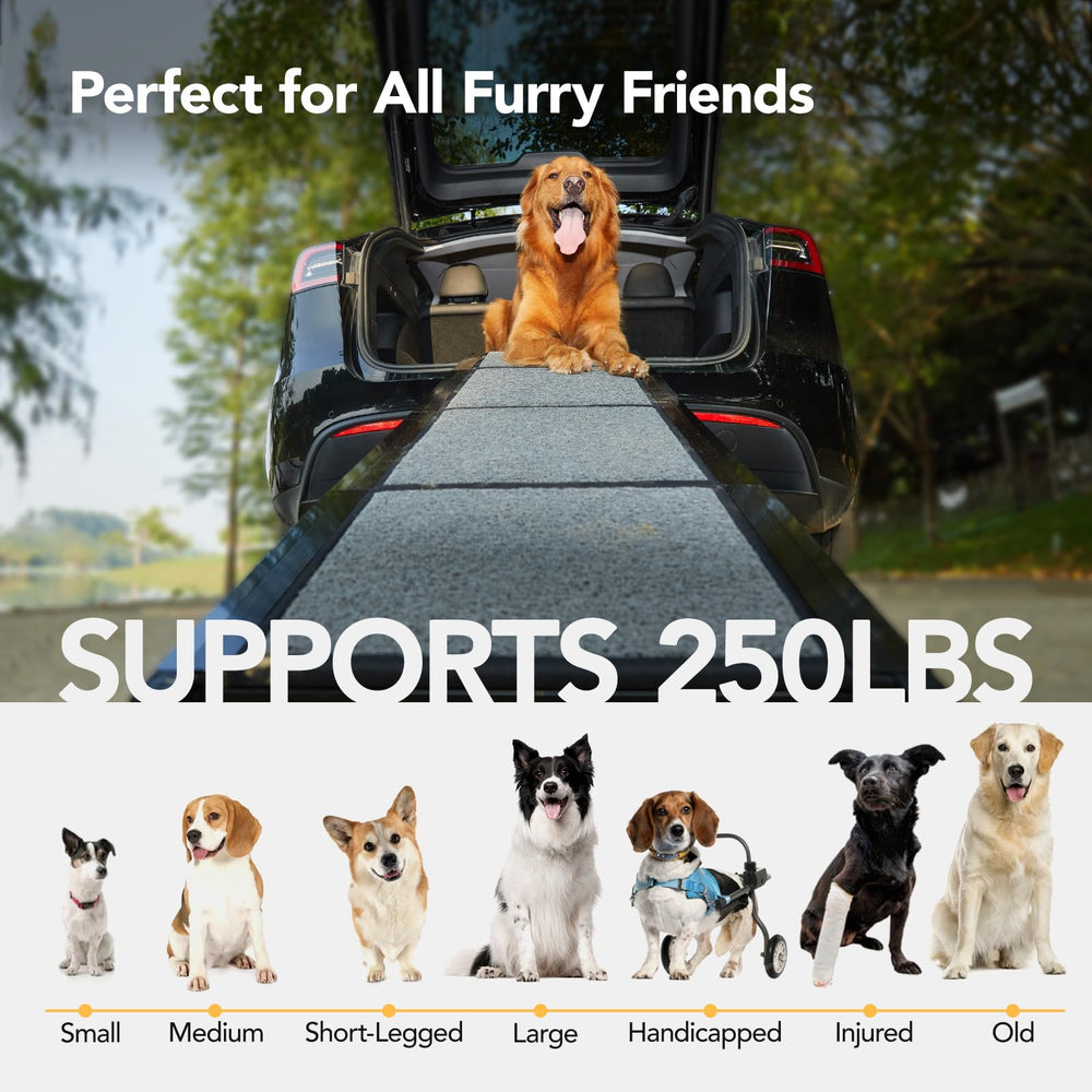 PetThem dog ramp is suitable for cars, SUVs, and trucks