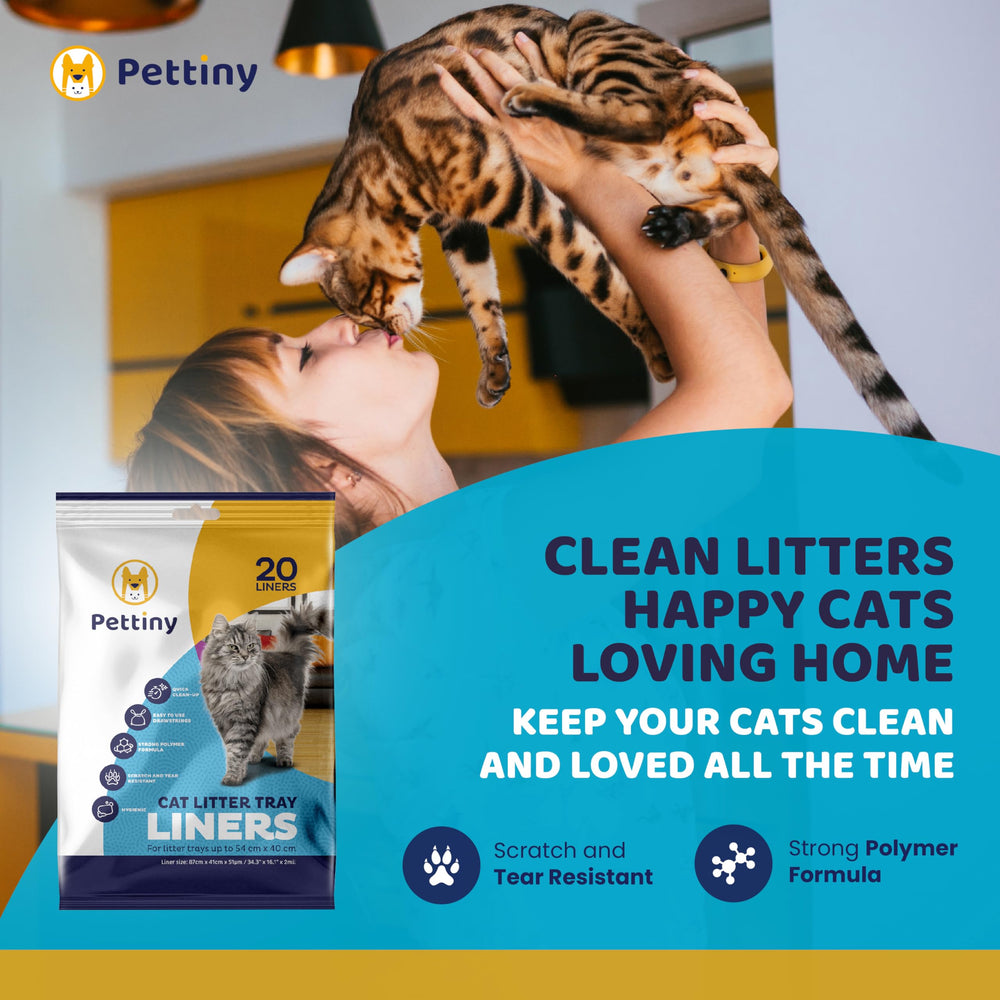 Pettiny leakproof and odorproof liner keeps rooms fresh.