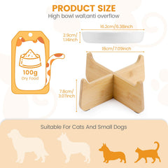 Pettom Fish Design Slow Feed Bowl slows eating with a playful pattern.